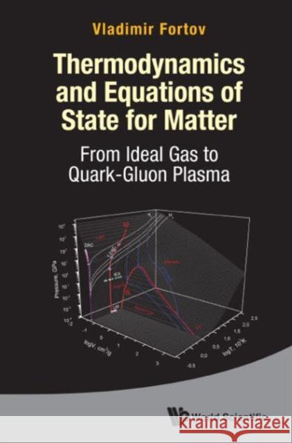 Thermodynamics and Equations of State for Matter: From Ideal Gas to Quark-Gluon Plasma Vladimr E. Fortov 9789814749190