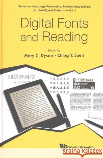Digital Fonts and Reading Ching Y. Suen Mary C. Dyson 9789814759533 World Scientific Publishing Company