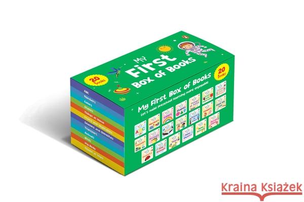 My First Box of Books (20 Books): A Boxset of 20 Illustrated Board Books Ideal Gift for Kids, Toddlers [Penguin Early Learning Series] Penguin Books 9789815127386 Penguin Select