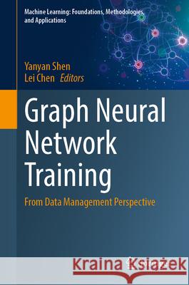 Graph Neural Network Training: From Data Management Perspective Yanyan Shen Lei Chen 9789819557943 Springer