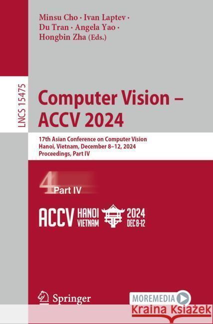 Computer Vision - ACCV 2024  9789819609109 Springer