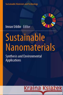 Sustainable Nanomaterials  9789819727636 Springer Nature Singapore