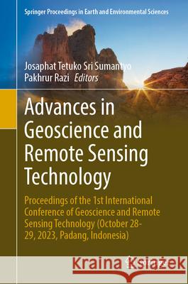 Advances in Geoscience and Remote Sensing Technology  9789819757459 Springer Nature Singapore