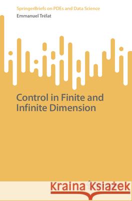 Control in Finite and Infinite Dimension Emmanuel Tr?lat 9789819759477