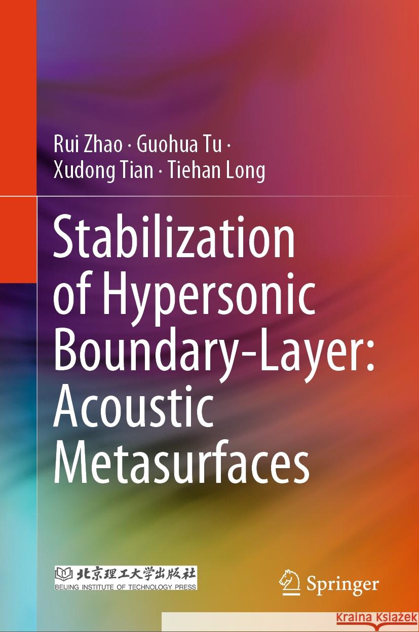 Stabilization of Hypersonic Boundary-Layer: Acoustic Metasurfaces Rui Zhao, Guohua Tu, Xudong Tian 9789819786220