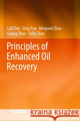 Principles of Enhanced Oil Recovery Caili Dai Qing You Mingwei Zhao 9789819901951