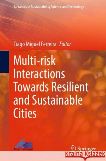 Multi-risk Interactions Towards Resilient and Sustainable Cities Tiago Miguel Ferreira 9789819907441 Springer