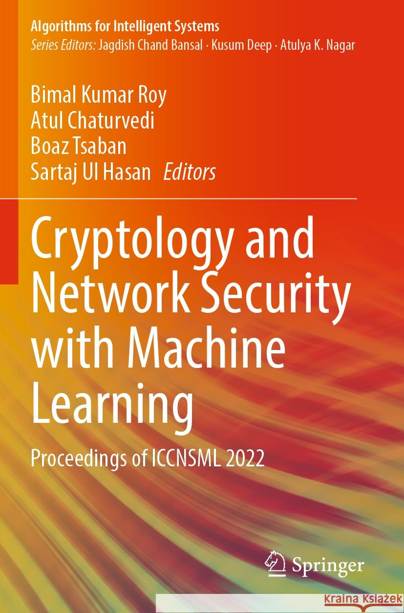 Cryptology and Network Security with Machine Learning  9789819922314 Springer Nature Singapore