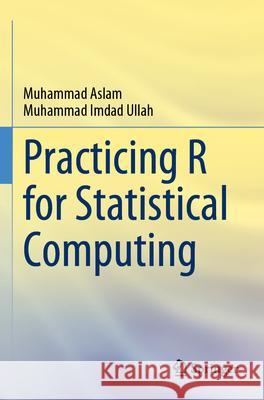 Practicing R for Statistical Computing Muhammad Aslam, Imdad Ullah, Muhammad 9789819928880 Springer Nature Singapore