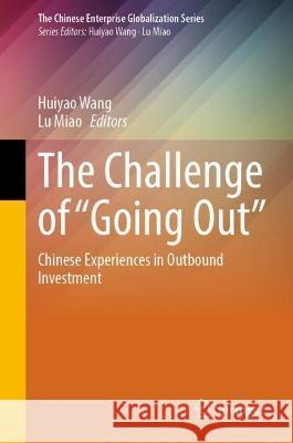 The Challenge of “Going Out”  9789819933259 Springer Nature Singapore