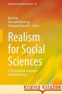 Realism for Social Sciences  9789819941520 Springer Nature Singapore
