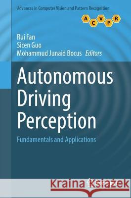 Autonomous Driving Perception  9789819942862 Springer Nature Singapore