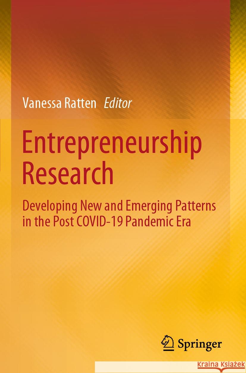 Entrepreneurship Research  9789819944545 Springer Nature Singapore