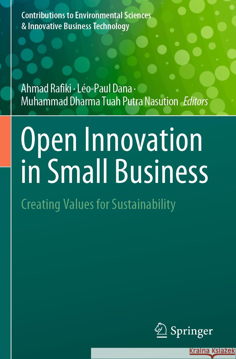 Open Innovation in Small Business  9789819951444 Springer Nature Singapore