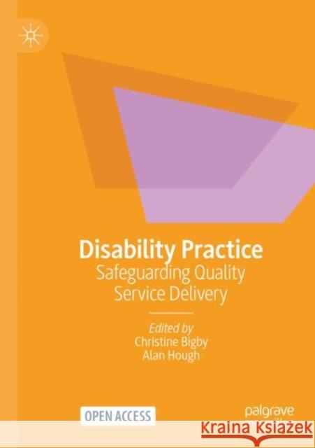 Disability Practice: Safeguarding Quality Service Delivery  9789819961450 Springer Verlag, Singapore