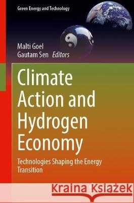 Climate Action and Hydrogen Economy: Technologies Shaping the Energy Transition Malti Goel Gautam Sen 9789819962365 Springer
