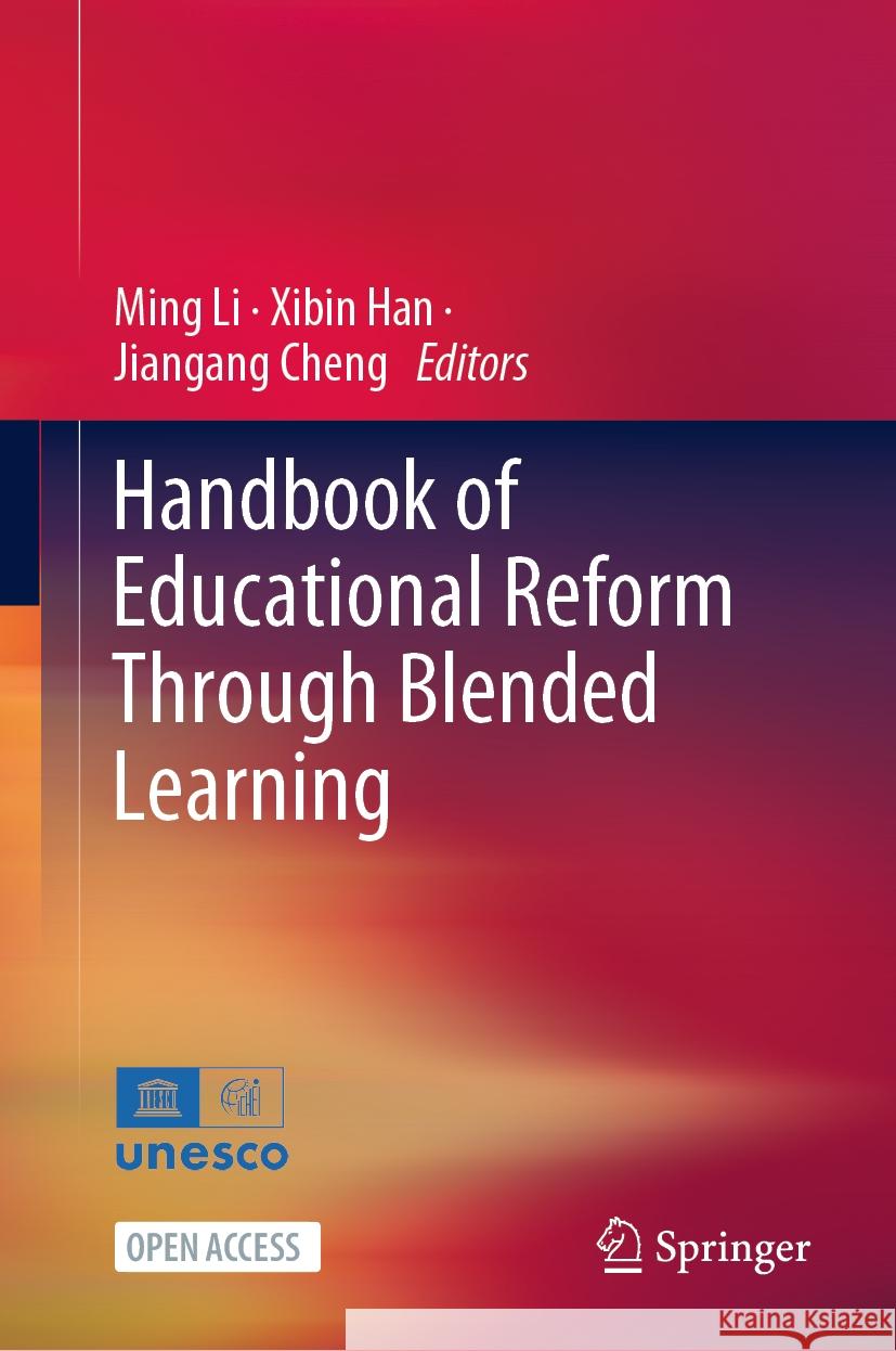 Handbook of Educational Reform Through Blended Learning  9789819962686 Springer Nature Singapore