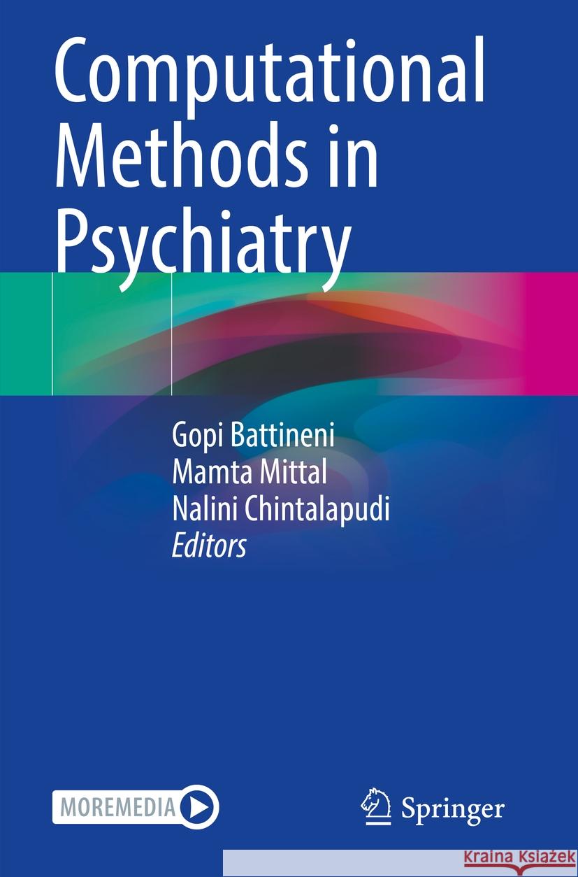 Computational Methods in Psychiatry  9789819966394 Springer Nature Singapore