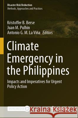 Climate Emergency in the Philippines  9789819978069 Springer Nature Singapore