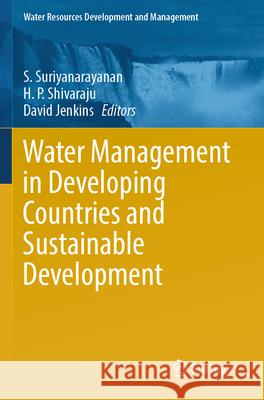 Water Management in Developing Countries and Sustainable Development   9789819986415 Springer Nature Singapore