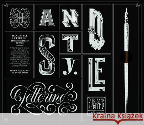 HANDSTYLE LETTERING: 20th Anniversary Boxset Edition: From Calligraphy to Typography  9789887462989 Victionary