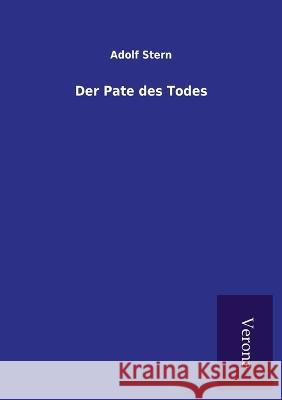 Der Pate des Todes Adolf Stern   9789925001255 Tp Verone Publishing