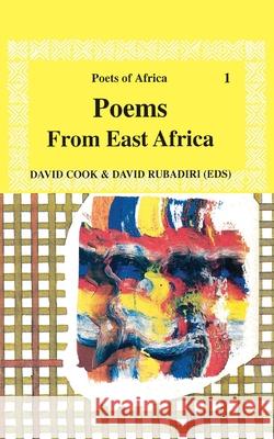 Poems from East Africa David Cook David Rubadiri 9789966460196 East African Educational Publishers