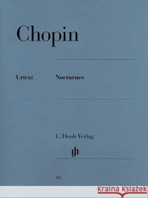 Nocturnes, Klavier Chopin, Frédéric Zimmermann, Ewald  9790201801858 Henle (G.), München