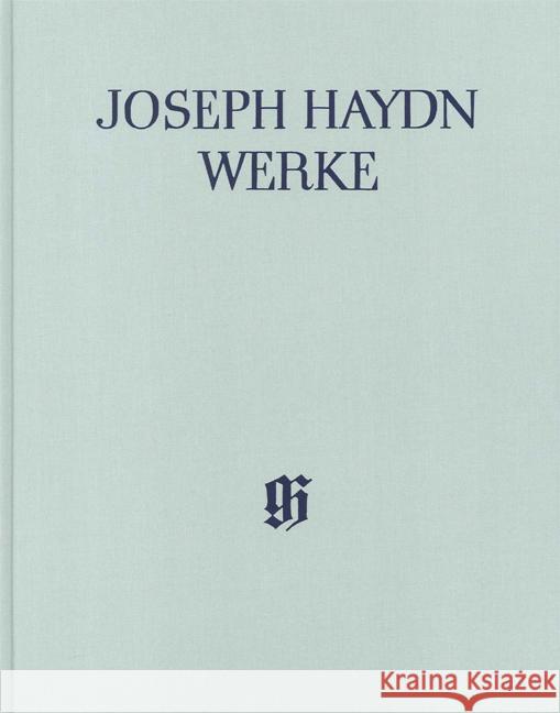 Verschiedene kirchenmusikalische Werke, Partitur. Folge.2 : Mit Kritischem Bericht Haydn, Joseph 9790201855523 Henle