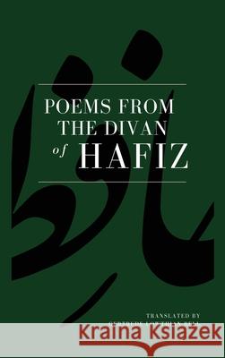 Poems from the Divan of Hafiz: Easy to Read Layout Gertrude Lowthian Bell   9791029911804