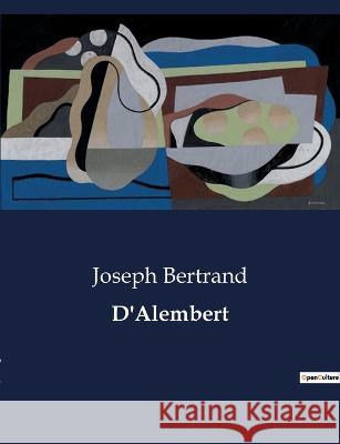 D'Alembert Joseph Bertrand   9791041830961