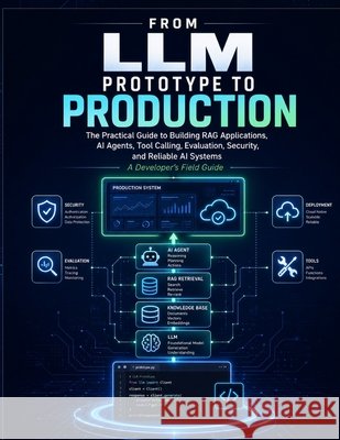 From LLM Prototype to Production: The Practical Guide to Building RAG Applications, AI Agents, Tool Calling, Evaluation, Security, and Reliable AI Sys Walker, Ray 9798170116089 Independently Published