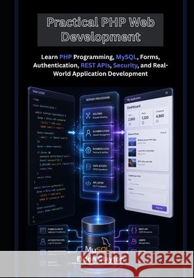 Practical PHP Web Development: Learn PHP Programming, MySQL, Forms, Authentication, REST APIs, Security, and Real-World Application Development Clayton, Eldon 9798170755554 Independently Published