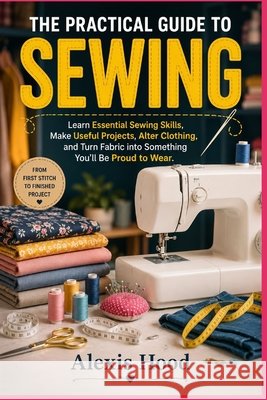 The Practical Guide to Sewing: Learn Essential Sewing Skills, Make Useful Projects, Alter Clothing, and Turn Fabric into Something You'll Be Proud to Hood, Alexis 9798171020439
