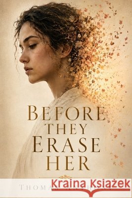 Before They Erase Her Anthony, Thomas 9798185269299