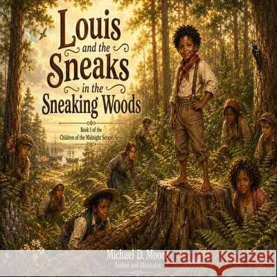 Louis and the Sneaks in the Sneaking Woods: Children of the Midnight Seraph Moore, Michael D. 9798189596216 Independently Published