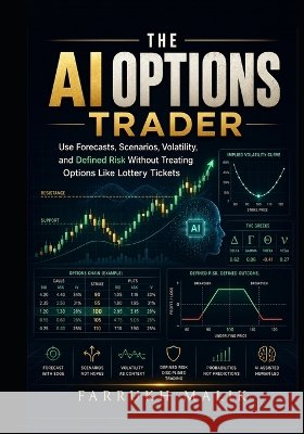 The AI Options Trader: Use Forecasts, Scenarios, Volatility, and Defined Risk Malik, Farrukh 9798190718935 Independently Published