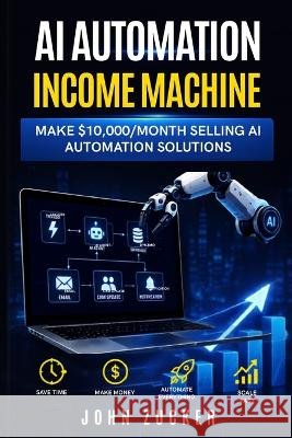 AI Automation Income Machine: Make $10,000/Month Selling AI Automation Solutions Zucker, John 9798191113234