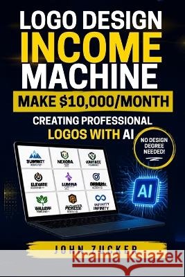 LOGO Design Income Machine: Make $10,000/Month Creating Professional Logos with AI Zucker, John 9798191593296