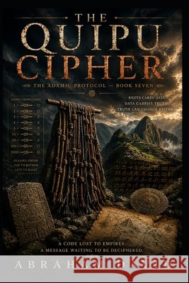 The Quipu Cipher: A Novel of Sacred Valley Peru, Indigenous Knowledge, and the Cipher That Survived Colonization David, Abraham 9798194094295 Independently Published