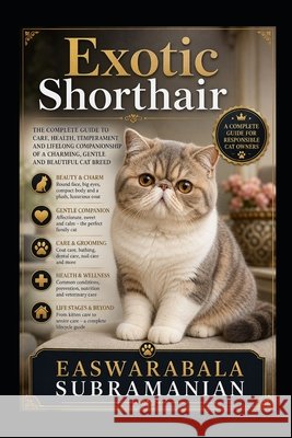 Exotic Shorthair Subramanian, Easwarabala 9798194996582