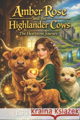 Amber Rose and the Highlander Cows: The Heartstone Journey Sherman, Daria Kathleen 9798197020086