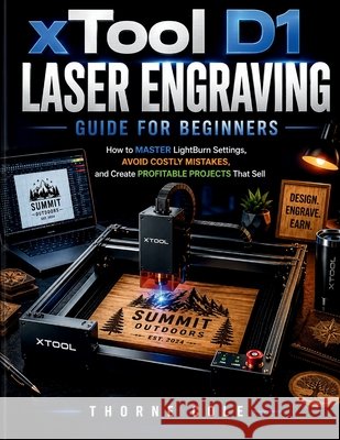xTool D1 Laser Engraving Guide for Beginners: How to Master LightBurn Settings, Avoid Costly Mistakes, and Create Profitable Projects That Sell Cole, Thorne 9798197974143 Independently Published