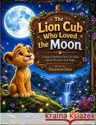 The Lion Cub Who Loved the Moon: A Heartwarming Bedtime Story About Friendship, Dreams, and Courage Fahad, Muhammad 9798198329980