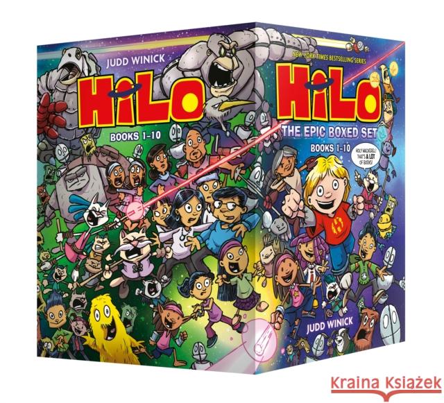 Hilo: The Epic Boxed Set (Books 1-10): (A Graphic Novel Boxed Set) Judd Winick 9798217032839 Random House Childrens Books