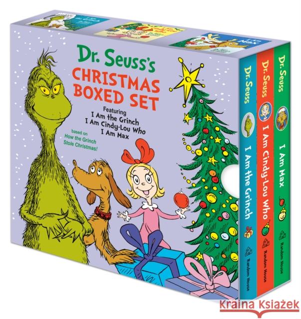 Dr. Seuss's Christmas 3-Book Boxed Set: I Am the Grinch, I Am Cindy-Lou Who; I Am Max: Based on How the Grinch Stole Christmas Dr. Seuss 9798217120789
