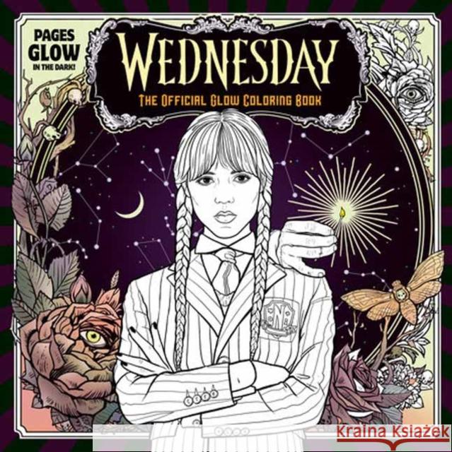 Wednesday Official Glow Coloring Book Random House 9798217121526