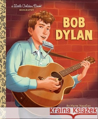 Bob Dylan: A Little Golden Book Biography Maike Plenzke 9798217123803 Random House USA Inc