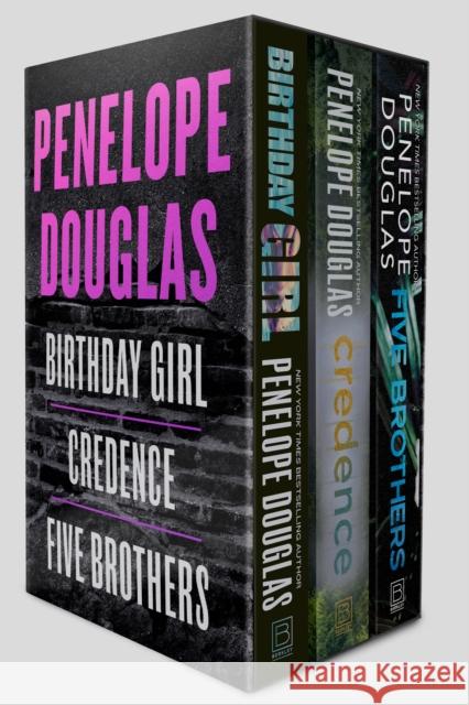 Penelope Douglas 3-Book Boxed Set: Birthday Girl, Credence, and Five Brothers  9798217190843 