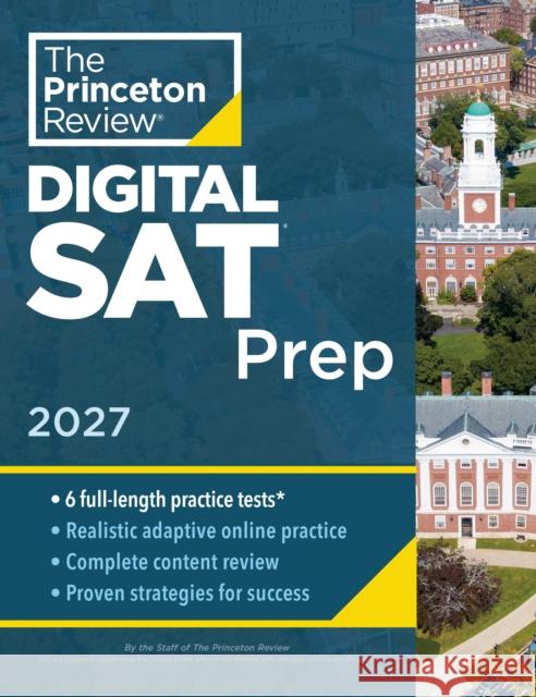 Princeton Review SAT Prep, 2027 Princeton Review 9798217223237